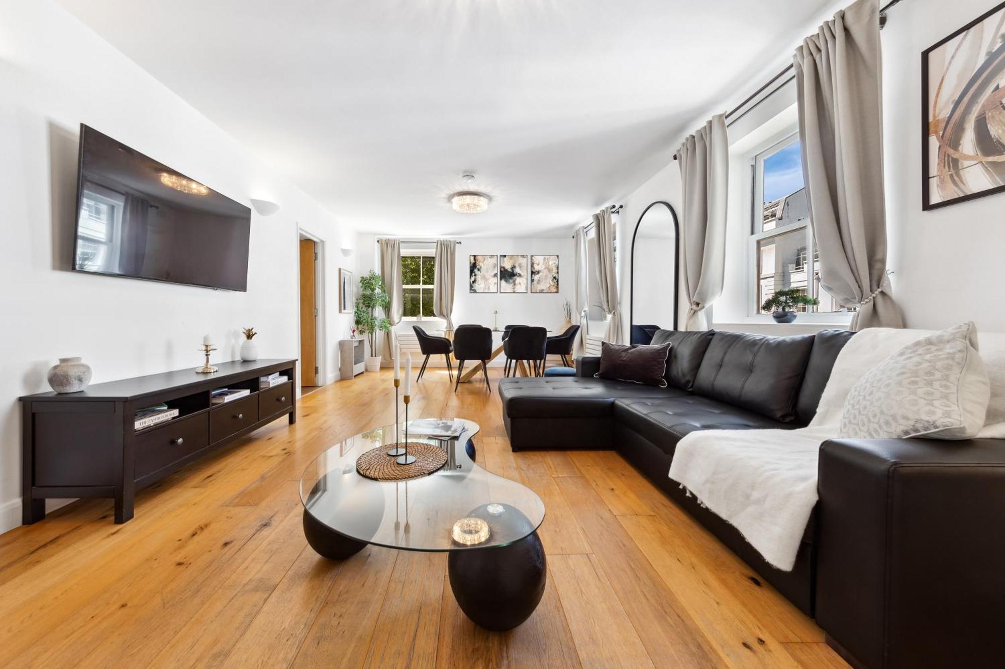 Charming Apartment By Hyde Park London Bagian luar foto