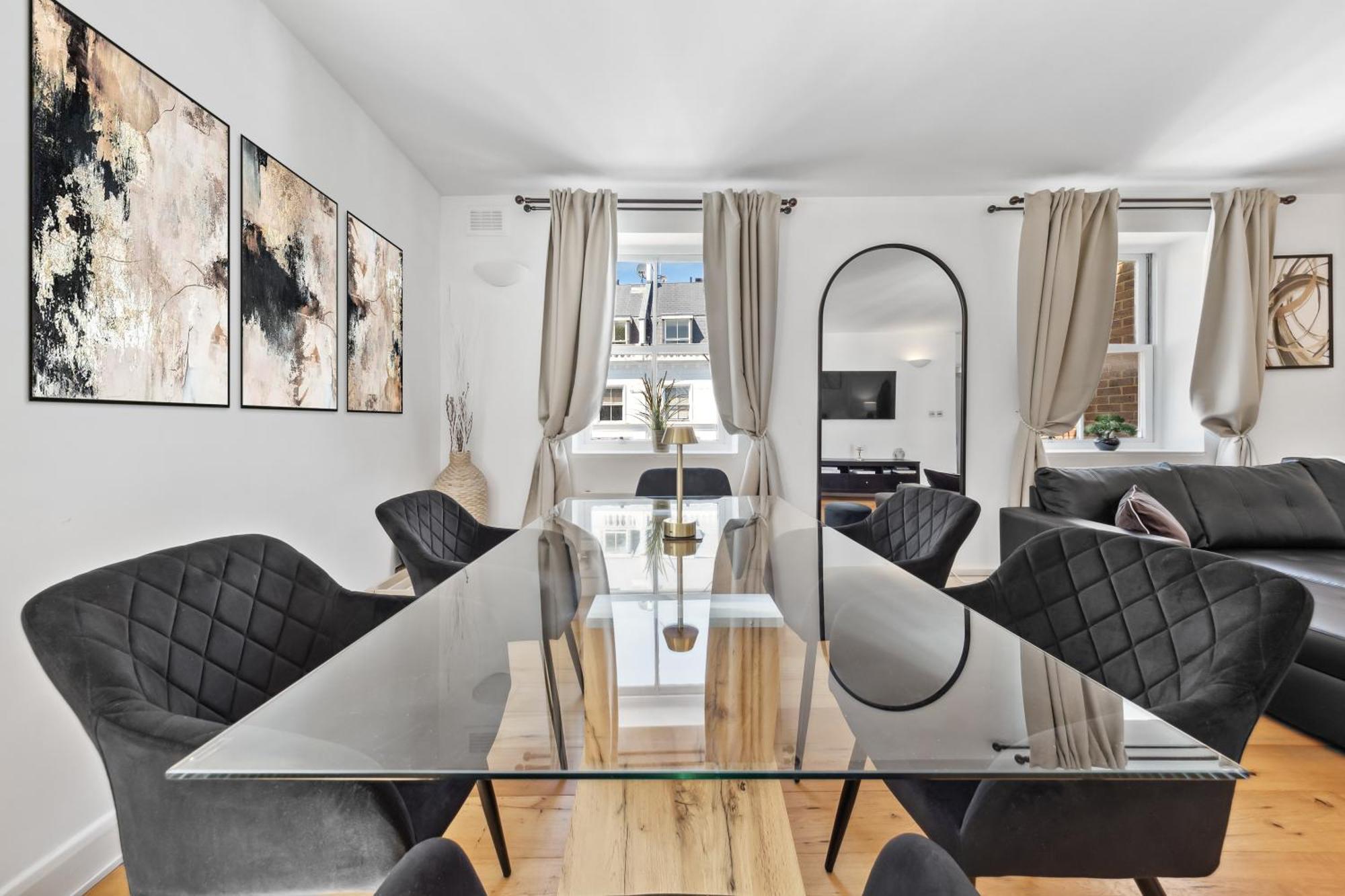 Charming Apartment By Hyde Park London Bagian luar foto
